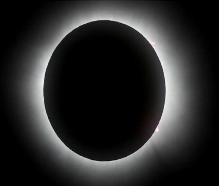 Total solar eclipse in North America