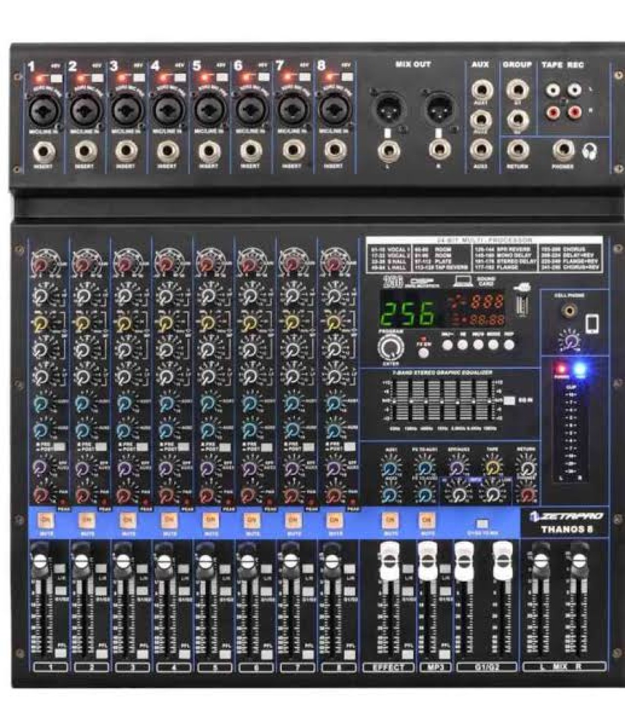 Mixer Zeta Pro King Kong 8