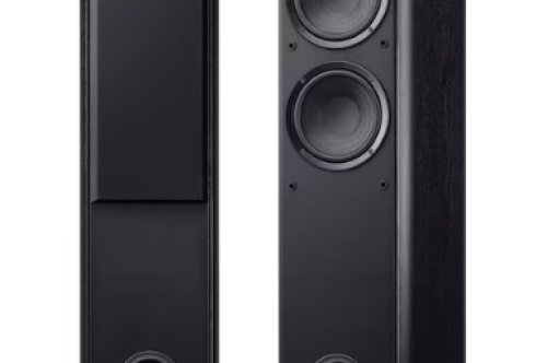 Floorstanding speaker with powerful sound and beautiful design