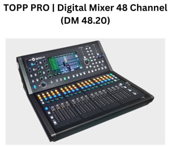 Topp Mixer 48 Channel(DM 48,20)
