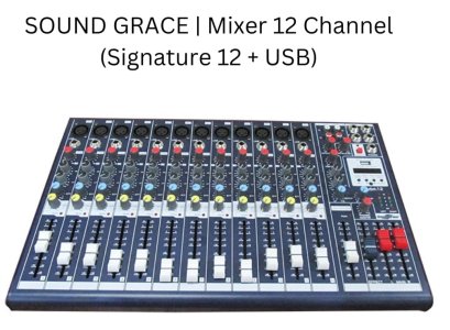 Sound Grace Mixer 12 Channel(Signature 12 +USB)