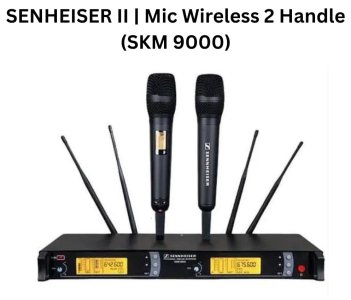 SENHEISER II Mic Wireless 2 Handle(SKM 9000)/SET