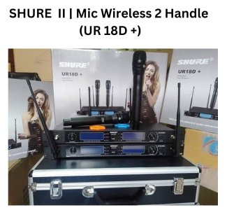 Shure II Mic Wireless 2 Handle(UR 18D+)