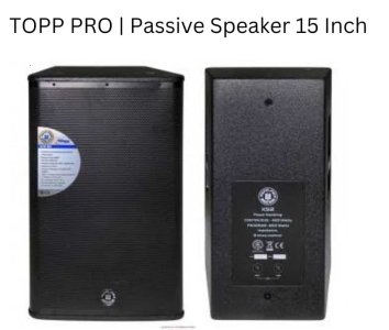 TOPP Pro Passive Speaker 15 inch